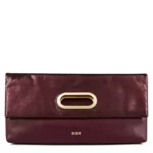 Biba BIBA Foldover Clutch Bag - Purple
