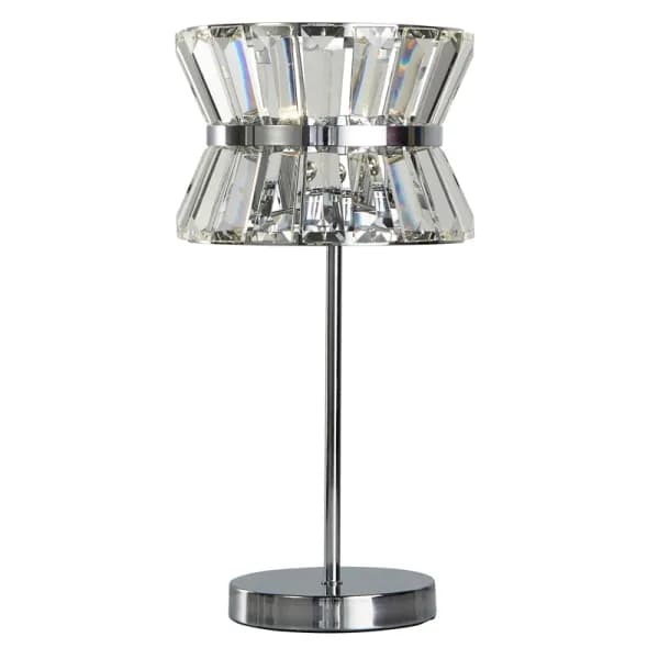 Searchlight Uptown Table Lamp - Chrome