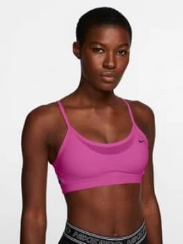 Nike Light Support Indy Sports Bra - Fuchsia