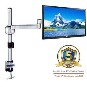 Allcam ACAVA AVM04G LCDLED Monitor Single Arm Stand Silver AVM04G
