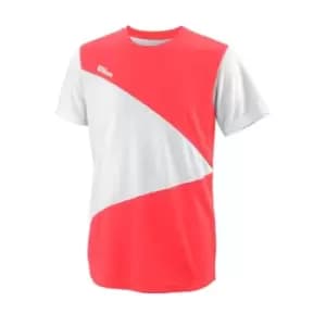 Wilson Triangle Crew T Shirt Juniors - Orange