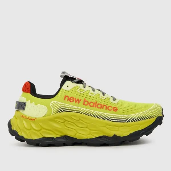 New Balance fresh foam x more trail v3 trainers in yellow