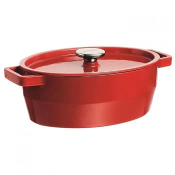 Pyrex Oval Casserole Dish - Red