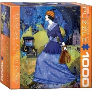 Eurographics Puzzle 1000 PC A Stroll in Paris Lam Helena 8x8 box MO