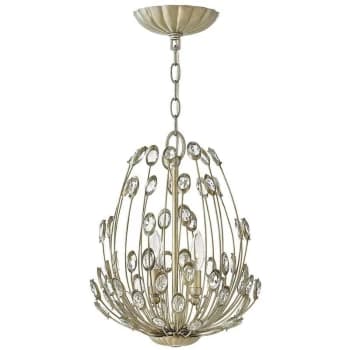 Elstead - Tulah - 3 Light Ceiling Pendant Silver, E14