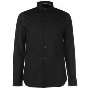 883 Police Capital Long Sleeve Shirt - Black