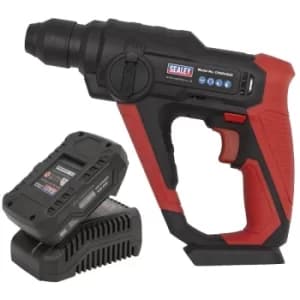 Sealey CP20VSDSKIT1 Cordless Rotary Hammer Drill Kit 20V SDS Plus 2Ah