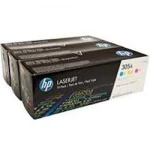 HP 305A Tri Colour Laser Toner Ink Cartridge