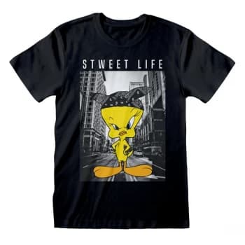 Looney Tunes - Stweet Life Unisex Large T-Shirt - Black