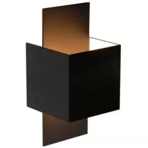 Lucide CUBO - Up Down Wall Light - 1xG9 - Black