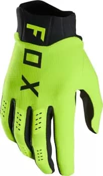 FOX Flexair Motocross Gloves, yellow Size M yellow, Size M