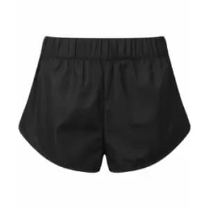 TriDri Womens/Ladies Anti-Chafe Running Shorts (XS) (Black)