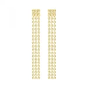 Ladies Swarovski Gold Plated Fit Refresh Earrings