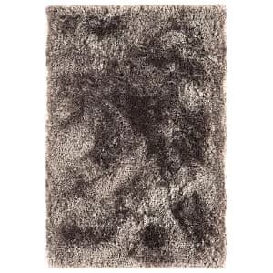 Asiatic Plush Shaggy Rug - 70 x 140cm - Zinc