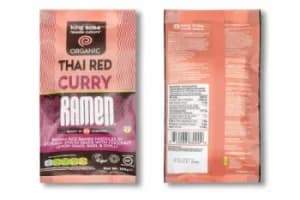 King Soba Organic Thai Red Curry Ramen 105g