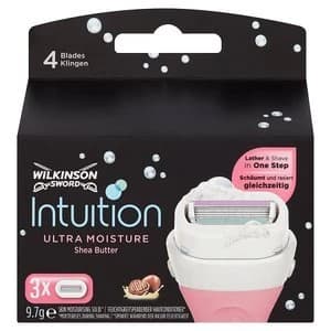 Wilkinson Sword Intuition Ultra Moisture Blades 3pk
