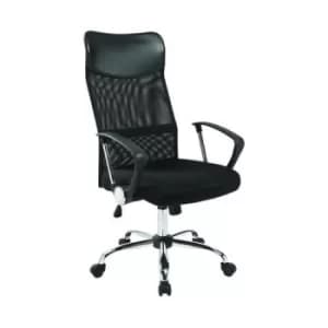 High Back Nimbus Mesh Chair Black KF90896