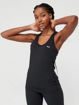 Urban Armor Gear HeatGear Armour Racer Tank Top - Black Size M Women