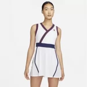 Nike Slam Tennis Dress Womens - White