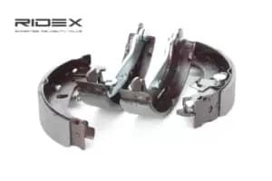 RIDEX Brake Shoes Rear Axle 70B0038 Brake Shoe Set,Brake Lining FORD,Fiesta Mk5 Schragheck (JH1, JD1, JH3, JD3),Fiesta Mk4 Schragheck (JAS, JBS)