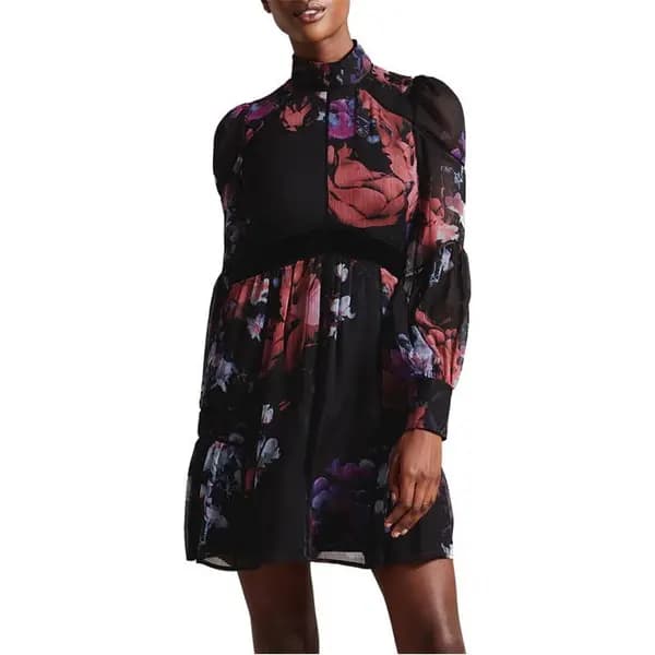 Ted Baker Ted Greatah Dress - Black 10