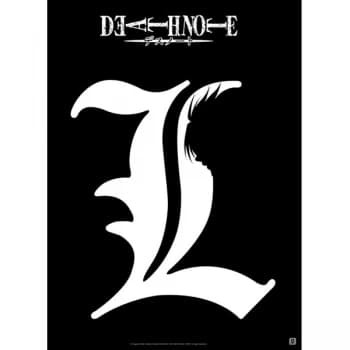 Death Note - L Shadow Small Poster