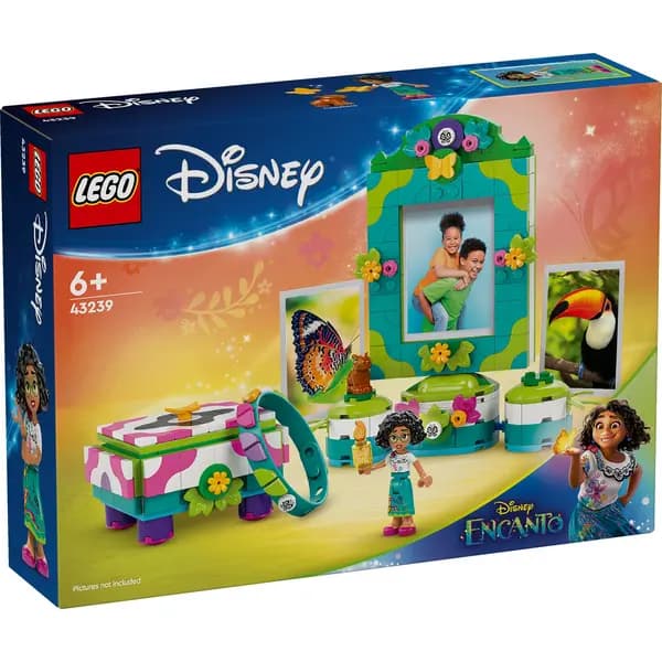 LEGO Disney Encanto Mirabel's Photo Frame and Jewellery Box Buildable Toy with Character 43239 Toys - Lego