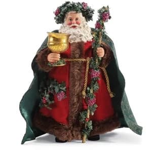 Wassail Santa Figurine