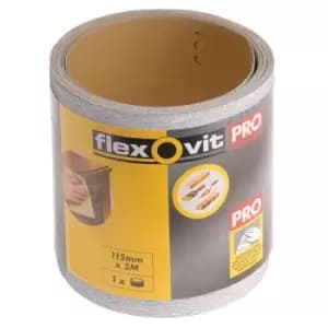 Flexovit 63642569912 High Performance Sanding Roll 115mm x 10m Ext...