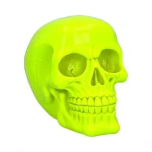 Psychedelic Skull Yellow Ornament