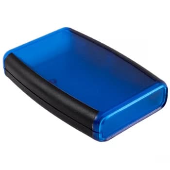 Hammond 1553BTBUBKBAT Translucent Blue Soft Side Encl battery 117 ...