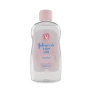 Johnson's baby moisturizing oil TU