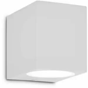 White up 1-light wall light