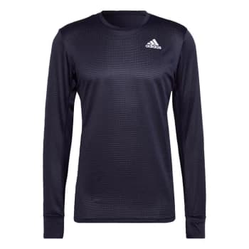 adidas Own the Run Long Sleeve Tee Mens - Legend Ink / Reflective Silver