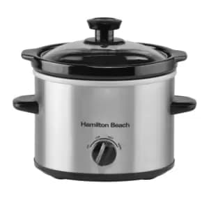 'The Mighty Mini' 1.8L Silver Slow Cooker