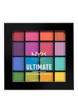NYX Professional MAKEUP Ultimate Shadow Palette - Brights, One Colour, Women