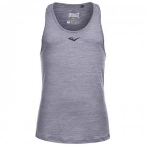 Everlast Mens Training Stringer Sleeveless Vest - Grey Marl