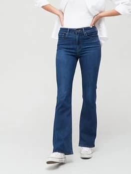 Levis 725 High Rise Bootcut Jean - Indigo, Blue, Size 26, Inside Leg 32, Women