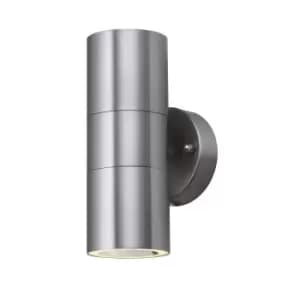 Outdoor Stainless Steel Dual Wall Light (GU10 LED)