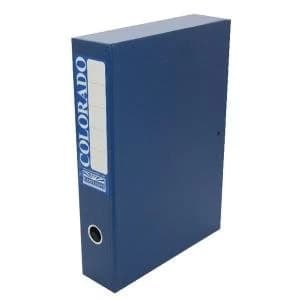 Rexel Colorado Box Foolscap File Blue Pack of 5 30413EAST