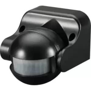 MLA Knightsbridge IP44 180° PIR Sensor Black - OS004B