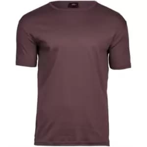 Tee Jays Mens Interlock T-Shirt (L) (Grape)