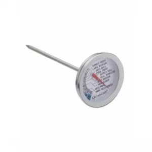 KitchenCraft Stainless Steel Meat Thermometer 5cm