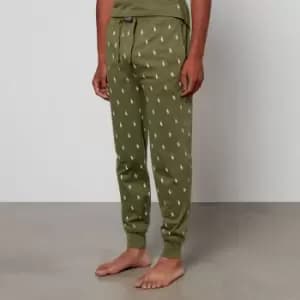 Polo Ralph Lauren Logo-Print Cotton-Jersey Jogging Bottoms - L