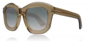 Tom Ford Julia Sunglasses Shiny Light Brown 45P 50mm