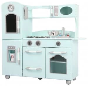 Teamson Kids Classic Play Kitchen Mint.