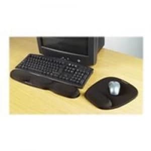 Kensington Foam Mouse Wristrest - Mouse pad with wrist pillow - black