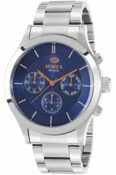 Gents Marea Steel Multifunction Watch B54149/3