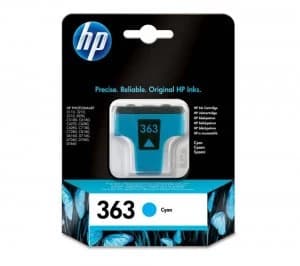 HP 363 Cyan Ink Cartridge