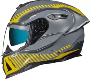 Nexx SX.100R Skidder, grey-yellow Size M grey-yellow, Size M